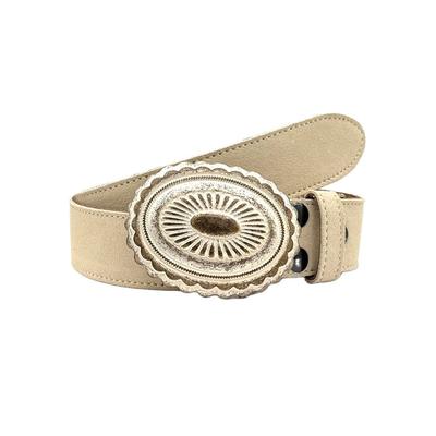 Ledergürtel, Damen, Gr. 110, beige, Rindsleder, RETTUNGSRING BY SHOWROOM 019, modisch, Gürtel Image