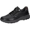 Sneaker WALDLÄUFER "H-MAX", Herren, Gr. 11,5 (46,5), schwarz (schwarz, grau), Nappaleder, Veloursleder, sportlich, Schuhe, Bequemschuh, Halbschuh, Schnürschuh in Komfortweite H (= sehr weit)