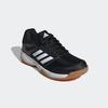 Hallenschuh ADIDAS PERFORMANCE "SPEEDCOURT IN", Gr. 37, schwarz-weiß (core schwarz, cloud weiß, gum10), Textil, Synthetik, sportlich, Schuhe