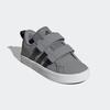 Klettschuh ADIDAS SPORTSWEAR "VS PACE 2.0 KIDS", Kinder, Gr. 32, schwarz-weiß (grau three, core schwarz, cloud weiß), Synthetik, Textil, sportlich, Schuhe