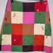 Lilly Pulitzer Skirts | Lilly Pulitzer Multi Color Patchwork Skirt Acorns Ladybug Maple Leaf Size 6 | Color: Brown/Pink | Size: 6