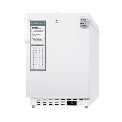 Accucold ADA404REFAL 3.32 cu ft Medical Refrigerator w/ Temperature Probe - White, 115v