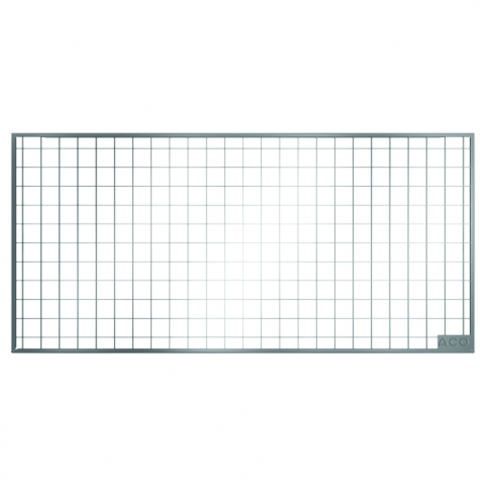 ACO Maschenrost Gitterrost aus verzinktem Stahl für Betonlichtschacht, 1800x600 mm, Maschenrost 30/30 begehbar Image
