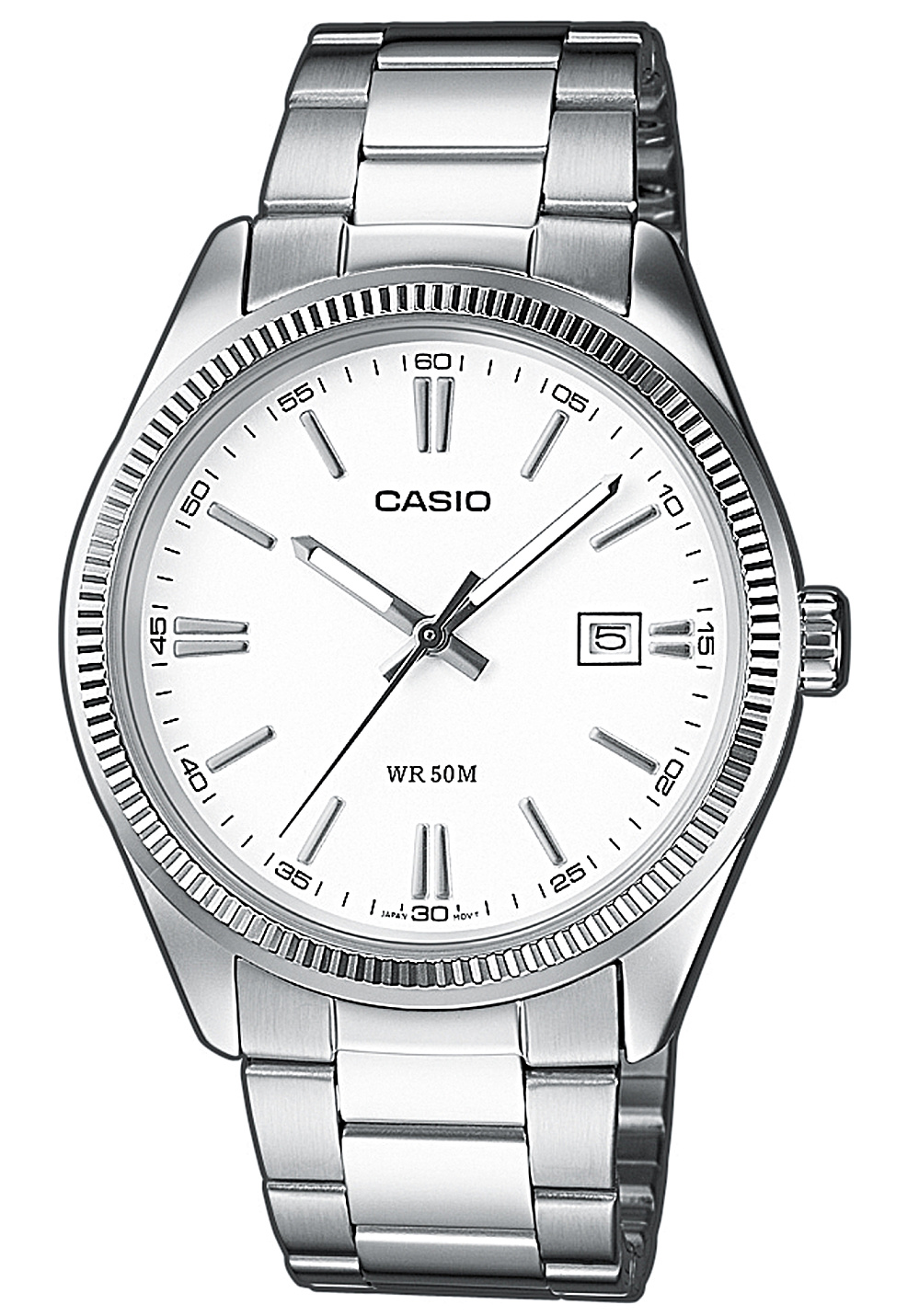Casio Collection Unisex's Silver Watch MTP-1302PD-7A1VEF Stainless Steel - One Size | Casio Sale | Discount Designer Brands