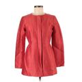 Banana Republic Coat: Red Jackets & Outerwear - Women's Size Small Petite