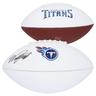 Will Levis Tennessee Titans Autographed White Panel Football