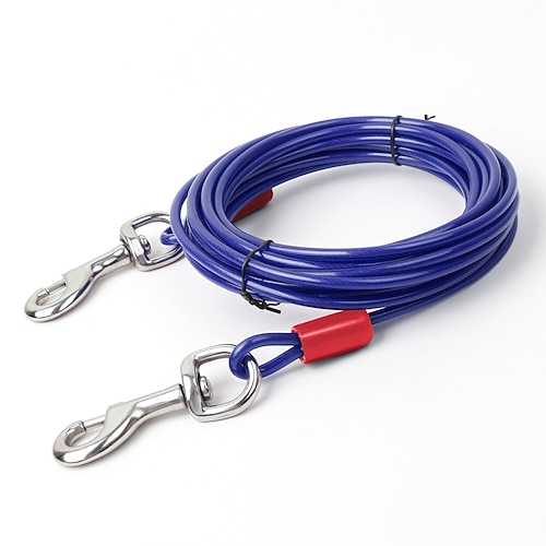 Hunde Leinen Trainingsleine Geschirrleinen-Set Einstellbar Wasserdicht Tragbar Tragbar Normal Leben Outdoor Jagd Laufen Einfarbig Heiser Labrador Alaska - Schlittenhund 1 Stück Image