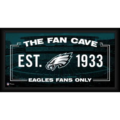 Philadelphia Eagles – Gerahmte Fan-Cave-Collage, 25,4 x 50,8 cm Image