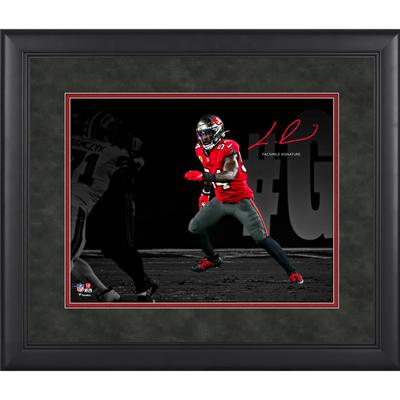 Lavonte David Tampa Bay Buccaneers Gerahmtes 11" x 14" Spotlight-Foto - Faksimile-Signatur Image