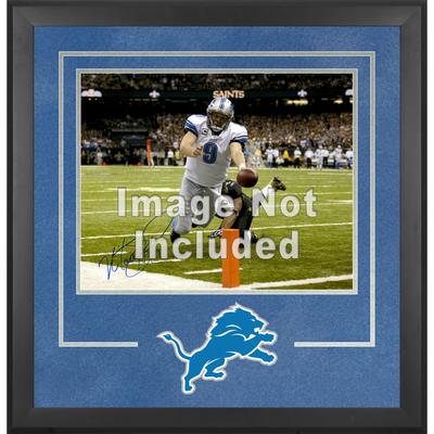 Detroit Lions Deluxe horizontaler Fotorahmen 16 x 20 Zoll mit Teamlogo Image