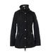 Jessica Simpson Raincoat: Black Jackets & Outerwear - Women's Size Small