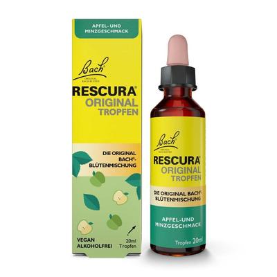 Bachblüten Original Rescura Tro.alk.frei Apf.Minz. 20 ml Tropfen Image