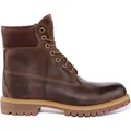 Timberland, Lace-up Boots, male, Brown, 7 1/2 UK, Brown Ankle Boot Men Waterproof, Shoes