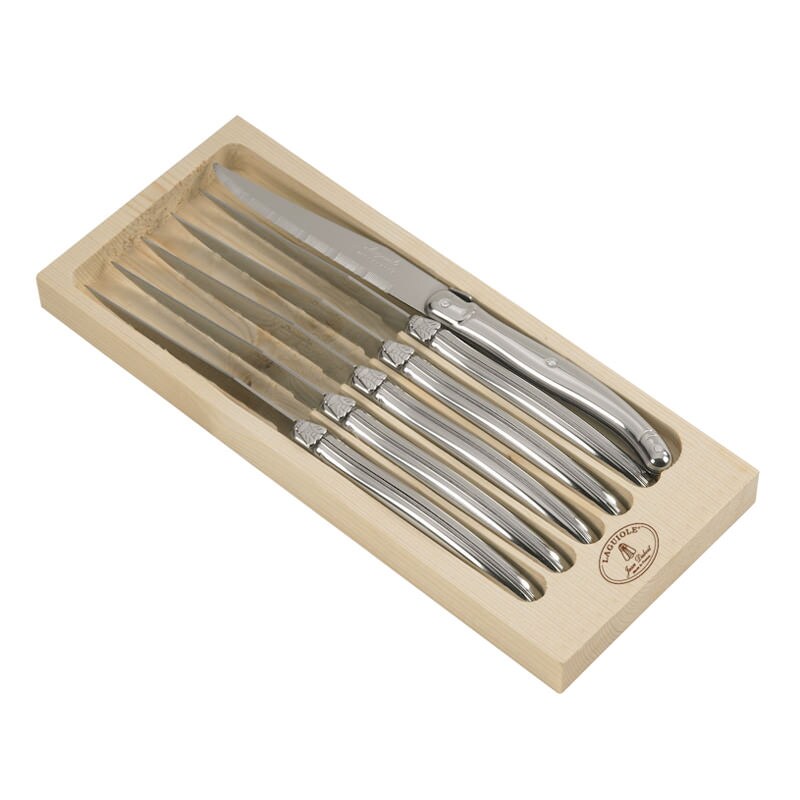 JEAN DUBOST Set mit 6 Steakmessern Laguiole - Image
