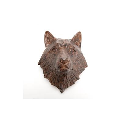 Trophäe Brauner Wolf 20 cm - Anderes Amadeus-Harz 20.8x27 cm Image