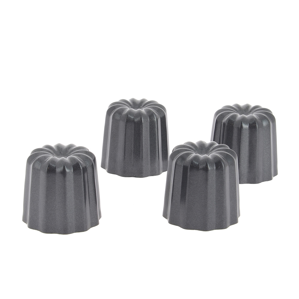 DE BUYER geriffelte Form Antihaft-Stahl rund 5.5 cm x 4 Image