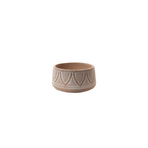 Schale Marrakech 25 cm - Braun Rund Terrakotta Amadeus 24.5x24.5 cm