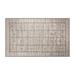 Gray Rectangle 4' x 6' Area Rug - East Urban Home Machine Washable Area Rug 72.0 x 48.0 x 0.08 in Polyester/Chenille | Wayfair