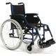 Carrozzina ad Autospinta Vermeiren JAZZ S50 - 42 cm - Estraibili + ruotine ascensore B80-B86