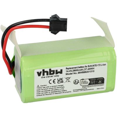 Vhbw - Akku kompatibel mit Ultenic D5s Home Cleaner Heimroboter (2600 mAh, 14,4 v, Li-Ion) Image