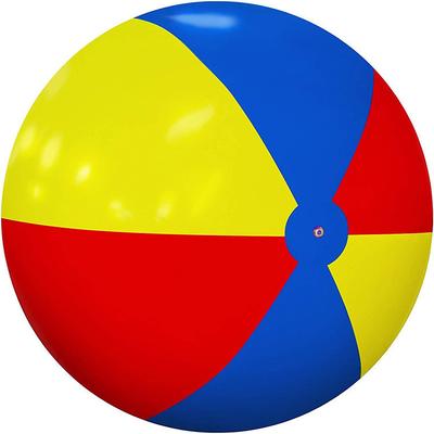 Jumbo Rainbow Color Ball Great for Beach Pool Party Event