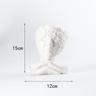 Face Ceramic Vase, White Human Body Art Decoration, Ceramic Vase for Home, Minimalist and Creative Ceramic Vase