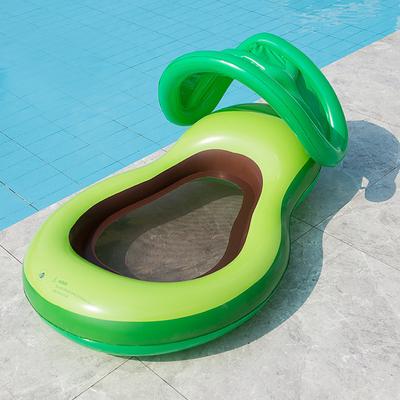 Inflatable Avocado Pool Float Floatie Fun Large Blow Up Summer Beach Swimming Floaty Party Toys Lounge Raft for Kids Adults