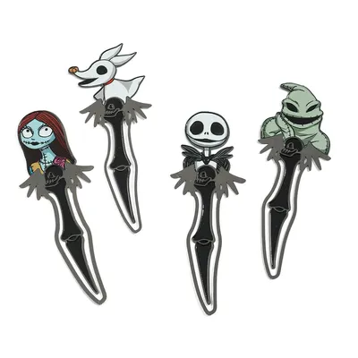 Halloween The Nightmare Before Christmas Bookmark Jack Sally Oogie Boogie Punk Bookmark Cartoon