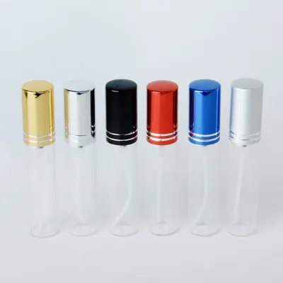 20pcs 50pcs 100pcs 15ml 10ml 5ml Portable Refillable Perfume Bottle Empty Metal Spray Perfume