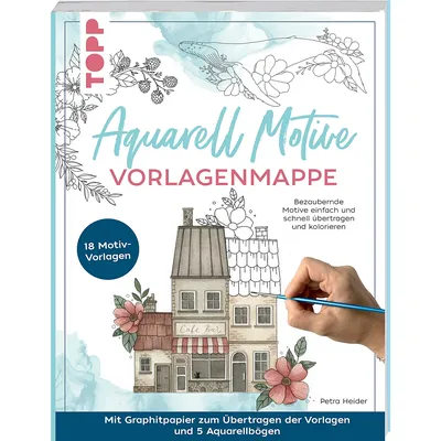 Vorlagenmappe Aquarell Motive