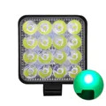 12V 24V Proiettore a LED per auto ATV Off-Road Guida Fendinebbia Verde Striscia di luce da lavoro per camion Auto SUV 4WD Barca ATV Barra Luci a LED