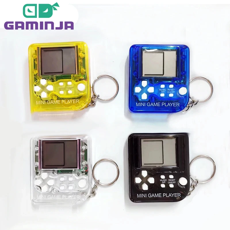GAMINJA rétro Mini joueurs de jeu portables jeux électroniques classiques Console à main jeu enfant Puzzle Console de jeu jouets cadeau