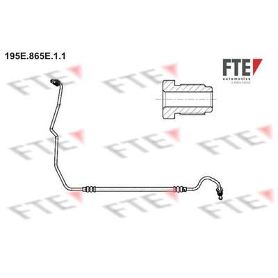 FTE Bremsschlauch links mit Rohrleitung für RENAULT 463160004R 9240366