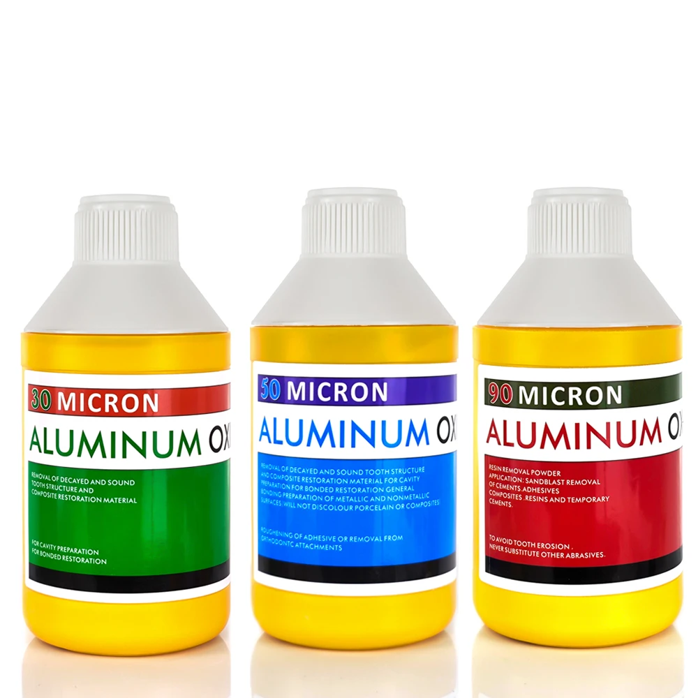 Dental Aluminiumoxid Power Sandstrahler Power Kieferorthopädische spezifische Sekundärkindung 30UM 50UM 90UM Mikron-Behandlung Image