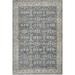 Gray 93 x 62 x 0.4 in Area Rug - Lofy HERITAGE Area Rug w/ Non-Slip Backing Polyester/Cotton | 93 H x 62 W x 0.4 D in | Wayfair