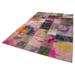 Pink 78" x 119" L Area Rug - Bungalow Rose Rectangle Vipin Rectangle 6'6" X 9'11" Area Rug 119.0 x 78.0 x 0.4 in Wool | 78" W X 119" L | Wayfair