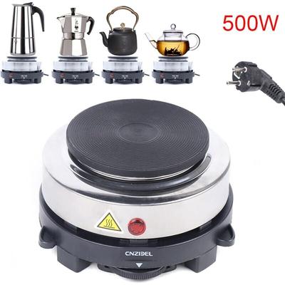 Gojoy - 6-Gänge Elektroofen Mini Elektrische Kochplatte Camping Einzelkochfeld 500W Image
