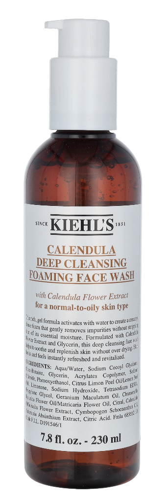 Kiehl's Calendula Deep Cleansing Foaming Face Wash 230ml Image