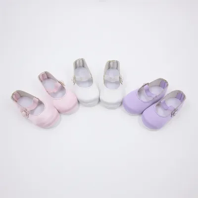 Dream Fairy 1/4 Dolls Shoes Satin Bow Shoes for 16 Inch BJD DD Doll
