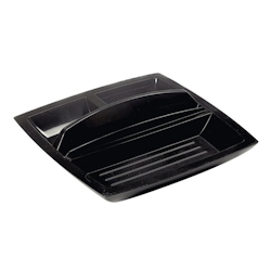 Ecobra Schreibtisch-Butler Ares, schwarz 5 Fächer, inkl. schmales Fach für Image