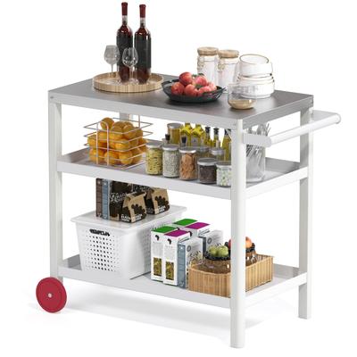 Patio Grill carts Moveable kitchen island