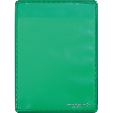 Tarifold Kennzeichnungshülle 166205 A5 hoch PVC gn 10 St./Pack. Image