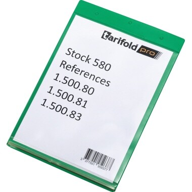 Tarifold Kennzeichnungshülle Dry-Zip 163005 A4 gn 10 St./Pack. Image