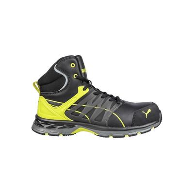 Puma - 633880 Schuh velocity 2.0 yellow mid S3 esd hro src schwarz/gelb, 45