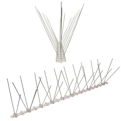 Pestsystems - 10 Meter (20 x 0,5m) Taubenspikes 3-reihig auf Polycarbonat - hochwertige Lösung für