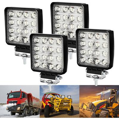 Led Arbeitsscheinwerfer 4X 48W Zusatzscheinwerfer 4320LM Auto Scheinwerfer Offroad Flutlicht