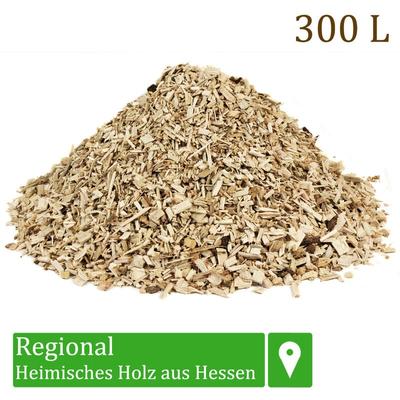 Flameup - Hackschnitzel für Ofen Rindenmulch für Garten Hochbeet Holz Pflanzen Einstreu Image
