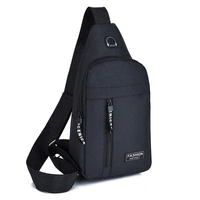 2023 New Chest Bag Men's Fashion Trend Oxford Cloth Single Shoulder Backpack Korean Casual Waterproof Single Shoulder Messenger Bag