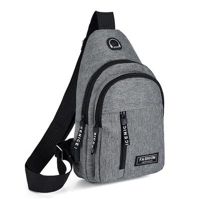 2023 New Chest Bag Men's Fashion Trend Oxford Cloth Single Shoulder Backpack Korean Casual Waterproof Single Shoulder Messenger Bag