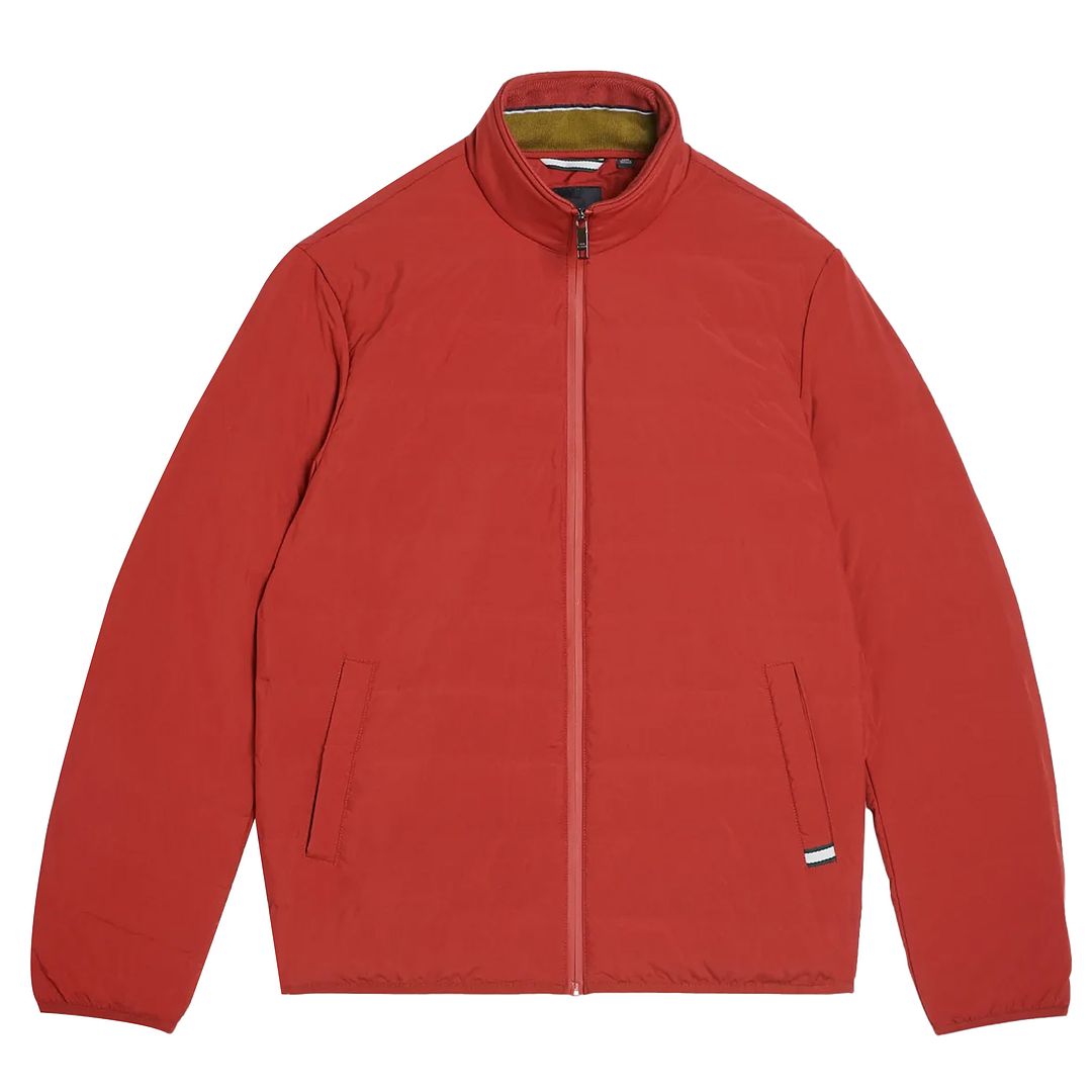 Ted Baker Tucson geschweißt Herren Dark Orange Jacke
